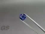 royal blue sapphire in heart shape 5.01 carats, sri lanka