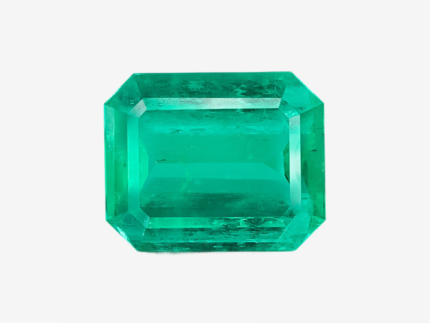 emerald octagon shape, colombia