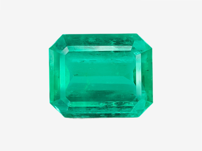 emerald octagon shape, colombia