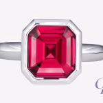 Red rhodolite, Tanzania