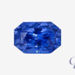 Cornflower Blue sapphire in radiant shape, Sri Lanka (Ceylon)