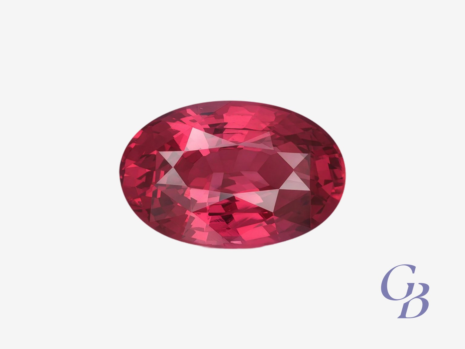 mahenge spinel in oval shape, tanzania Mahenge spinel in oval shape, Tanzania
