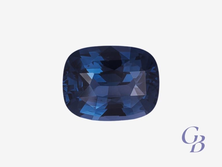 Spinel in cushion shape, Tanzania