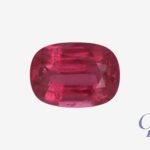 Spinel in cushion shape, Vietnam