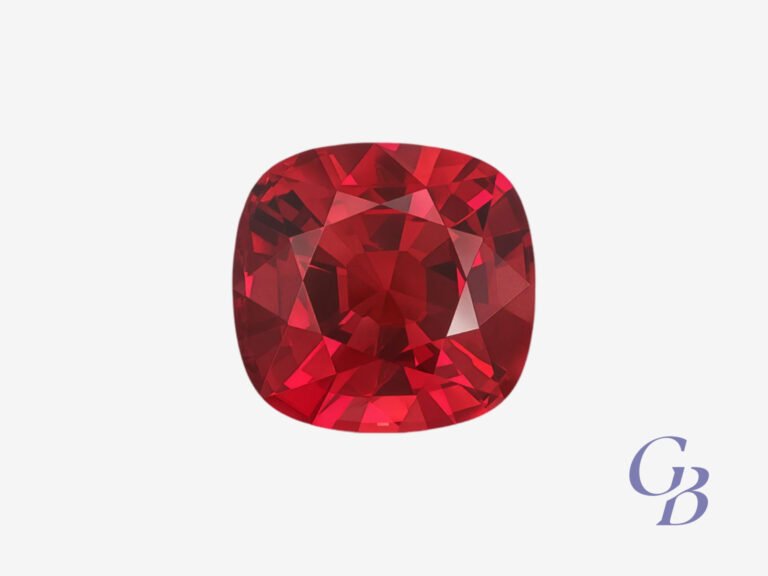 Spinel in cushion shape, Vietnam