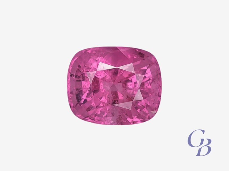 Vivid Red spinel in cushion shape, Burma (Myanmar)